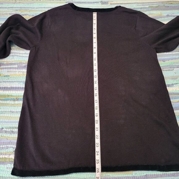 Holiday Sequin Dog Sweater – Quacker Factory Style (No Tags, See Measurements) - Picture 12 of 14